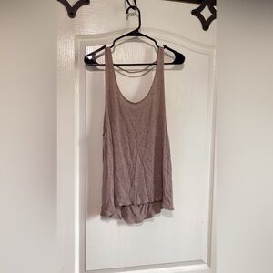 Full Tilt Women's Taupe Tank Top